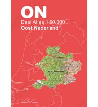 Wanderkarten Topografischer Atlas Niederlande - ON - Oost-Nederland / Östliche Niederlande 1:50.000 12 Provinciën