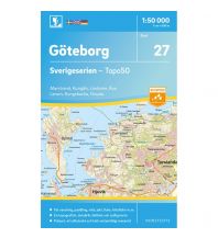 Wanderkarten Skandinavien Sverigeserien-Karte 27, Göteborg 1:50.000 Norstedts