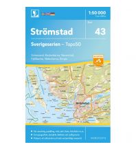 Wanderkarten Skandinavien Sverigeserien-Karte 43, Strömstad 1:50.000 Norstedts