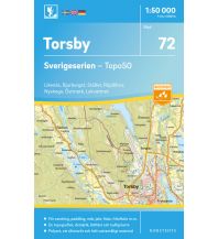 Hiking Maps Scandinavia Sverigeserien-Karte 72, Torsby 1:50.000 Norstedts