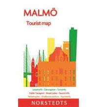 City Maps Norstedts Stadtplan Malmö 1:12.000 Norstedts