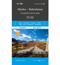 Long Distance Hiking Norstedts Outdoorkartan50 Kungsleden 1, Abisko - Kebnekaise 1:50.000 Norstedts