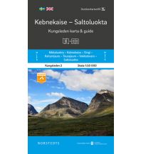 Hiking Maps Scandinavia Norstedts Outdoorkartan50 Kungsleden 2, Kebnekaise - Saltoluokta 1:50.000 Norstedts