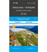 Long Distance Hiking Norstedts Outdoorkartan50 Kungsleden 3, Saltoluokta - Kvikkjokk 1:50.000 Norstedts