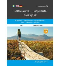 Weitwandern Saltoluokta - Padjelanta - Kvikkjokk 1:75.000 Norstedts