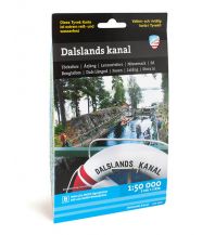 Canoeing Calazo Gewässerkarte Dalslands Kanal 1:50.000 Calazo 