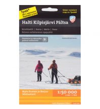 Wanderkarten Calazo Hiking Map Finnland - Halti, Kilpisjärvi, Pältsa 1:50.000 Calazo 