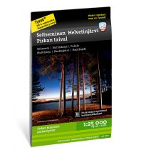 Wanderkarten Skandinavien Calazo Hiking Map Finnland - Seitseminen, Helvetinjärvi, Pirkan taival 1:25.000 Calazo 