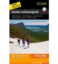 Hiking Maps Scandinavia Calazo Hiking Map, Sareks Nationalpark 1:50.000 Calazo 