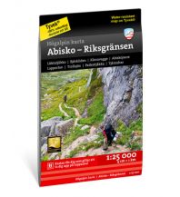 Wanderkarten Skandinavien Calazo Högalpin karta Abisko - Riksgränsen 1:25.000 Calazo 