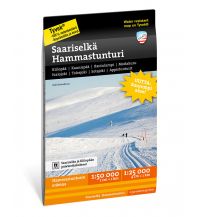 Wanderkarten Skandinavien Calazo Hiking Map Finnland - Saarilselkä, Hammastunturi 1:50.000 / 1:25.000 Calazo 