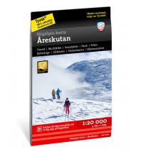 Hiking Maps Calazo Högalpin karta Schweden - Areskutan 1:20.000 Calazo 