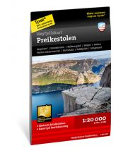 Hiking Maps Calazo Höyfjellskart Norwegen - Preikestolen 1:20.000 Calazo 