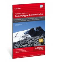 Hiking Maps Norway Jotunheimen: Galdhøpiggen & Glittertinden 1:25.000 Calazo