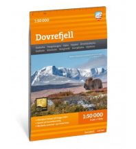 Hiking Maps Scandinavia Calazo Hiking Map Dovrefjell 1:50.000 Calazo