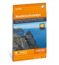 Hiking Maps Scandinavia Calazo Hiking Map Nordkinnhalvøya  1:50.000 Calazo