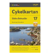 Cycling Maps Svenska Cykelkartan 17, Södra Bohuslän 1:90.000 Norstedts
