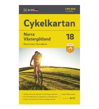 Cycling Maps Svenska Cykelkartan 18, Norra Västergötland 1:90.000 Norstedts