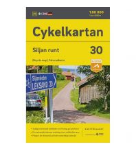 Radkarten Svenska Cykelkartan 30, Siljan runt 1:90.000 Norstedts