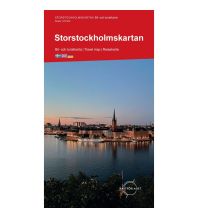 City Maps Norstedts Stadtplan Storstockholmskartan 1:25.000 Norstedts