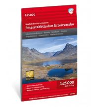 Hiking Maps Scandinavia Calazo Høyfjellskart Smørstabbstindan & Leirvassbu 1:25.000 Calazo