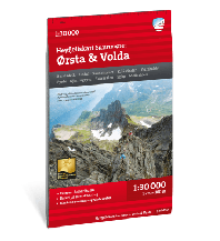 Hiking Maps Scandinavia Calazo Høyfjellskart Ørsta & Volda 1:25.000 Calazo