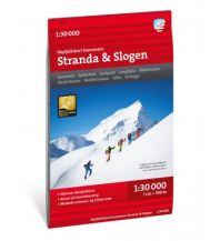 Wanderkarten Skandinavien Calazo Høyfjellskart Stranda & Slogen 1:25.000 Calazo