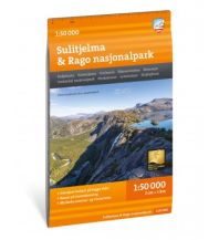 Hiking Maps Scandinavia Calazo Hiking Map Sulitjelma & Rago Nasjonalpark 1:50.000 Calazo