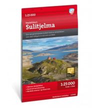 Hiking Maps Scandinavia Calazo Høyfjellskart Sulitjelma 1:25.000 Calazo