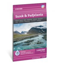 Weitwandern Calazo Hiking Map Sarek & Padjelanta 1:100.000 Calazo