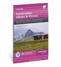 Wanderkarten Skandinavien Calazo Tyvek Hiking Map Treriksröset, Abisko & Kiruna 1:100.000 Calazo