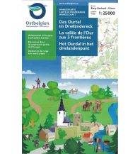 Wanderkarten Frankreich Das Ourdal im Dreiländereck 1:25.000 Institut Geographique National Belgique