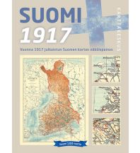 Poster and Wall Maps Suomi/Finnland 1917, 1:1.500.000 Karttakeskus Oy