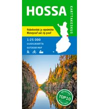 Hiking Maps Karttakeskus Wanderkarte Finnland - Hossa 1:25.000 Karttakeskus Oy