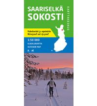Hiking Maps Scandinavia Karttakeskus Outdoor Map Saariselkä, Sokosti 1:50.000 Karttakeskus Oy