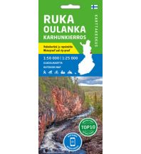 Hiking Maps Finland Ruka, Oulanka 1:50.000 Karttakeskus Oy