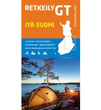 Cycling Maps Itä-Suomi / Ost-Finnland 1:250.000 Karttakeskus Oy