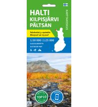 Hiking Maps Scandinavia Karttakeskus Outdoor Map Halti, Kilpisjärvi, Pältsan 1:50.000 Karttakeskus Oy