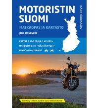 Road Maps Scandinavia Motoristin Suomi/Motorradkarte Finnland 1:400.000 Karttakeskus Oy