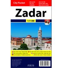 Stadtpläne Forum City Pocket - Zadar 1:11.000 Forum Hrvatska