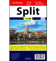City Maps Forum City Pocket - Split 1:12.000 Forum Hrvatska