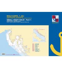 Nautical Charts Croatia and Adriatic Sea Seekarten Set Kroatien Nord 1:100.000 Hrvatski Hidrografski Institut