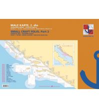 Seekarten Kroatien und Adria Seekarten Set Kroatien Süd 1:100.000 Hrvatski Hidrografski Institut