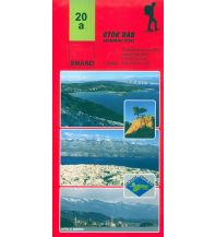 Hiking Maps Croatia Smand-Wanderkarte 20a, Otok/Insel Rab 1:25.000 Smand