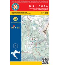 Hiking Maps Croatia HGSS-Wanderkarte 28 Dilj Gora 1:25.000 HGSS
