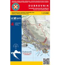 Wanderkarten Kroatien HGSS-Wanderkarte Dubrovnik 1:25.000 HGSS