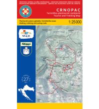 Mountainbike-Touren - Mountainbikekarten HGSS-Wanderkarte Crnopac 1:25.000 HGSS
