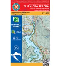 Wanderkarten Kroatien HGSS-Wanderkarte Plitvička jezera 1:25.000 HGSS