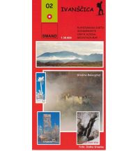 Hiking Maps Croatia Smand-Wanderkarte 02, Ivanščica 1:30.000 Smand