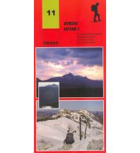 Hiking Maps Croatia Smand-Wanderkarte 11, Gorski Kotar 1, 1:30.000 Smand